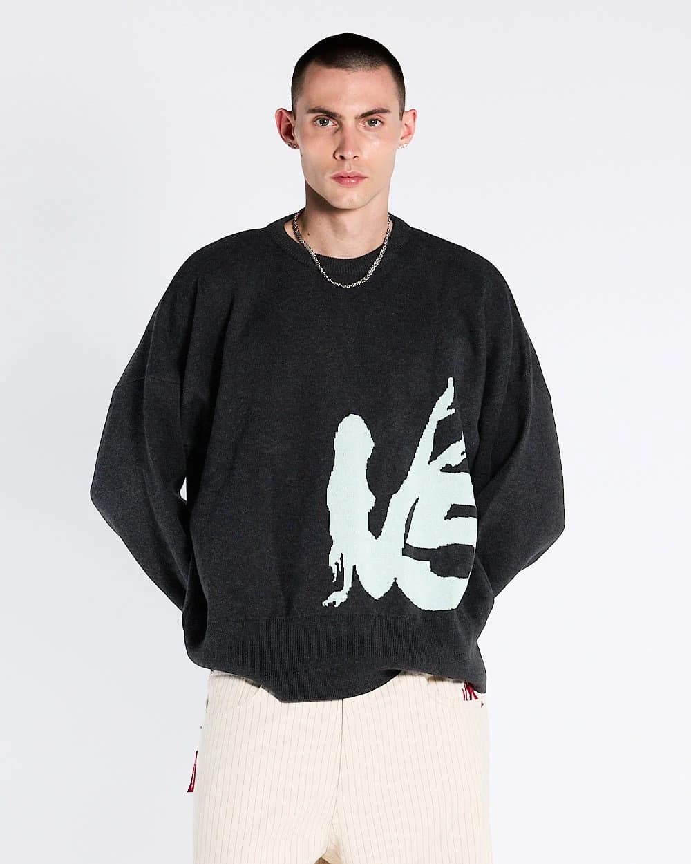 YURE KNIT DARK GREY 3