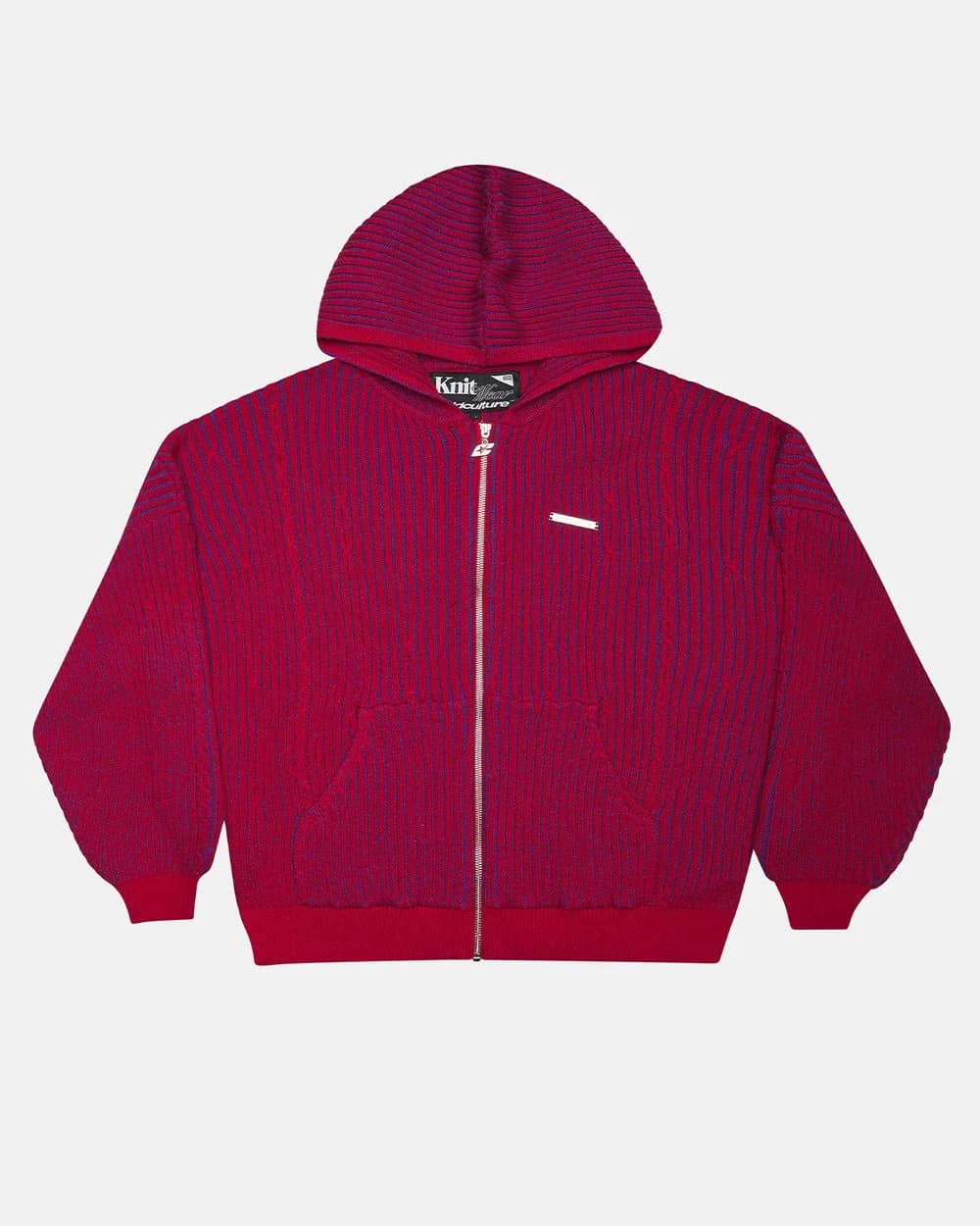 VIBE JUNCTION KNIT BLUE & RED by COLD CULTURE