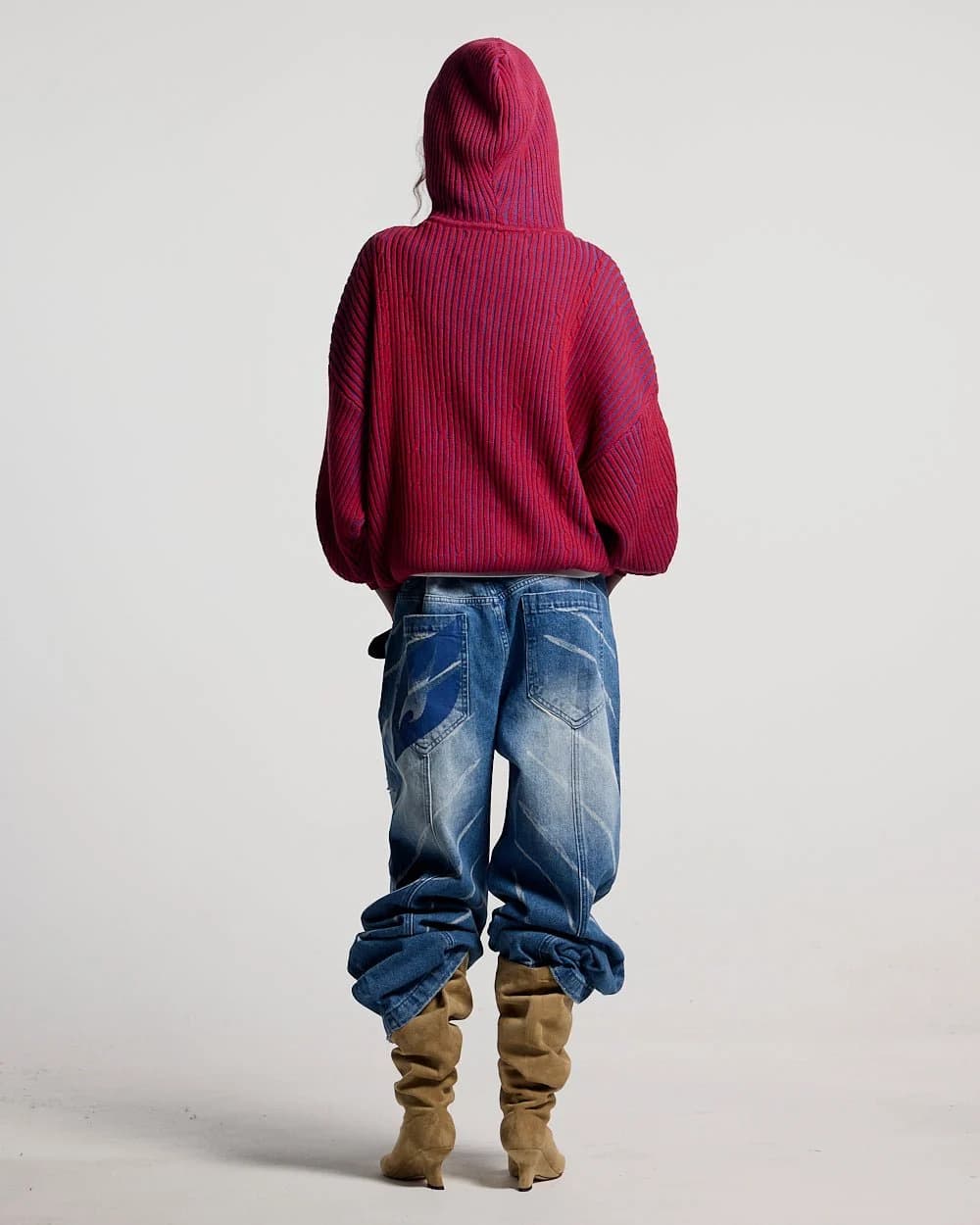 VIBE JUNCTION KNIT BLUE & RED 6