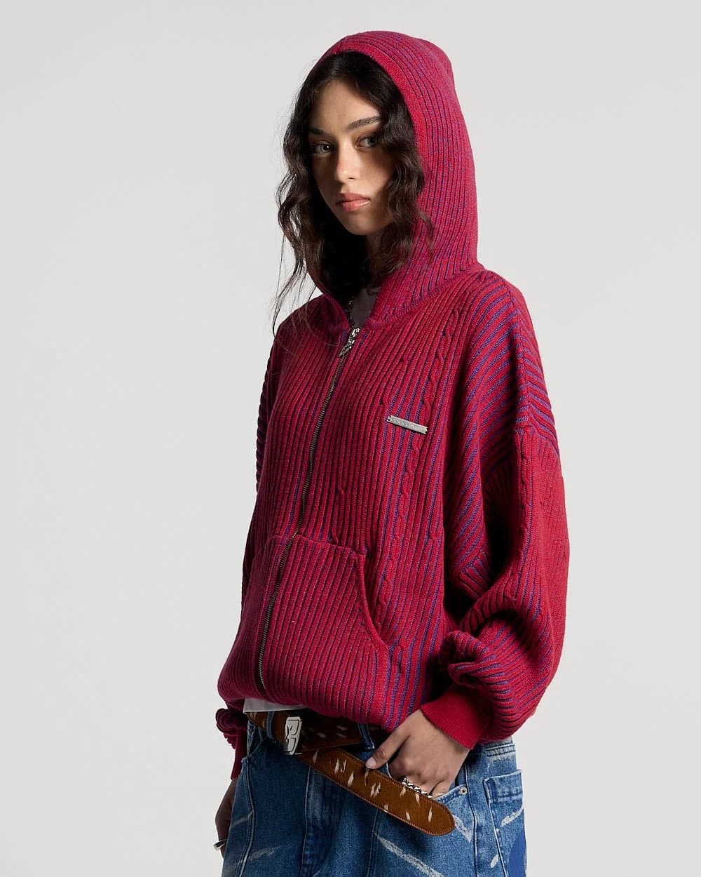 VIBE JUNCTION KNIT BLUE & RED 5
