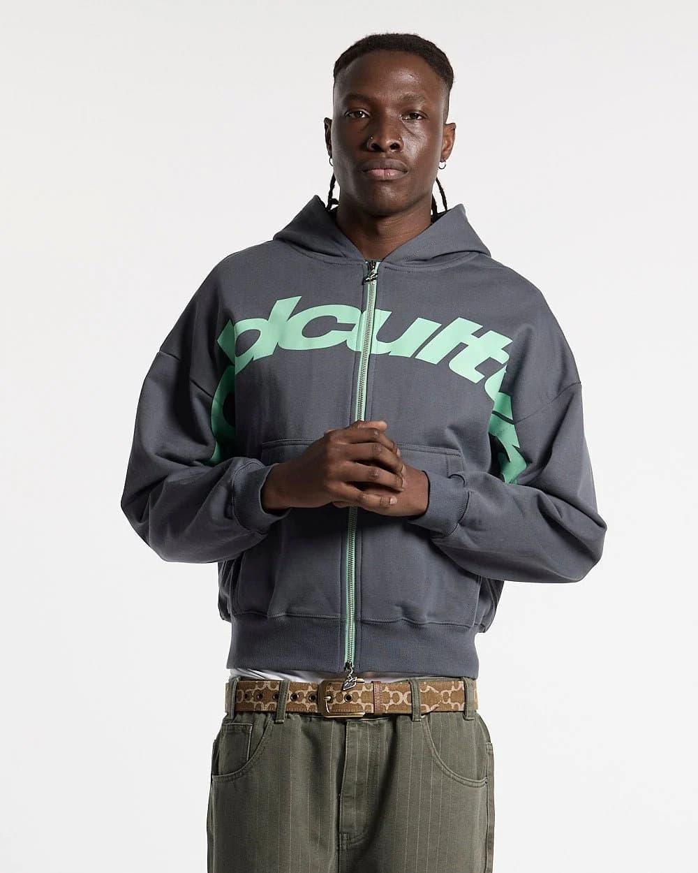 DRIVEN ZIP HOODIE INDIGO BLUE 2