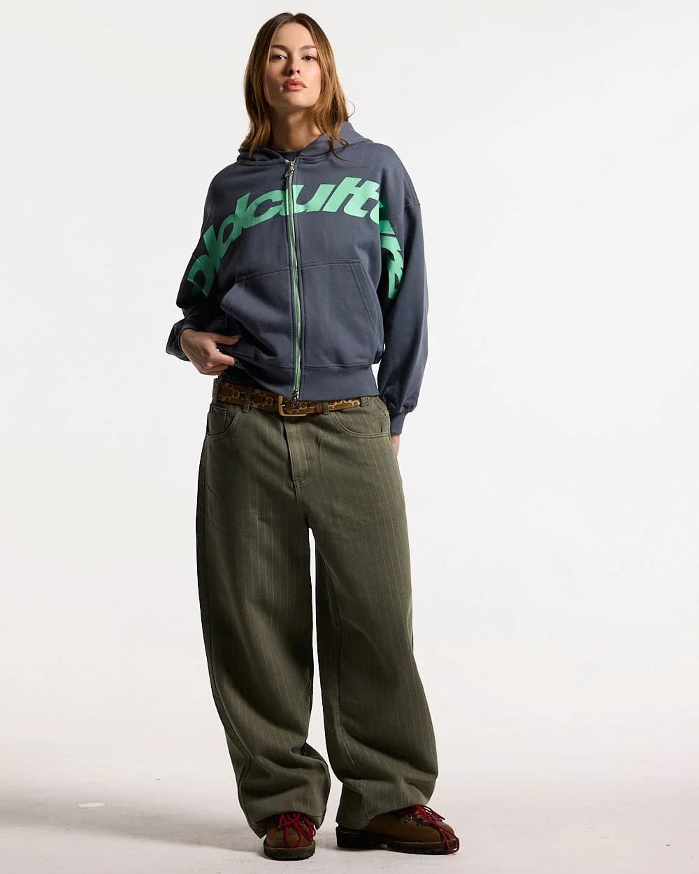 DRIVEN ZIP HOODIE INDIGO BLUE 5