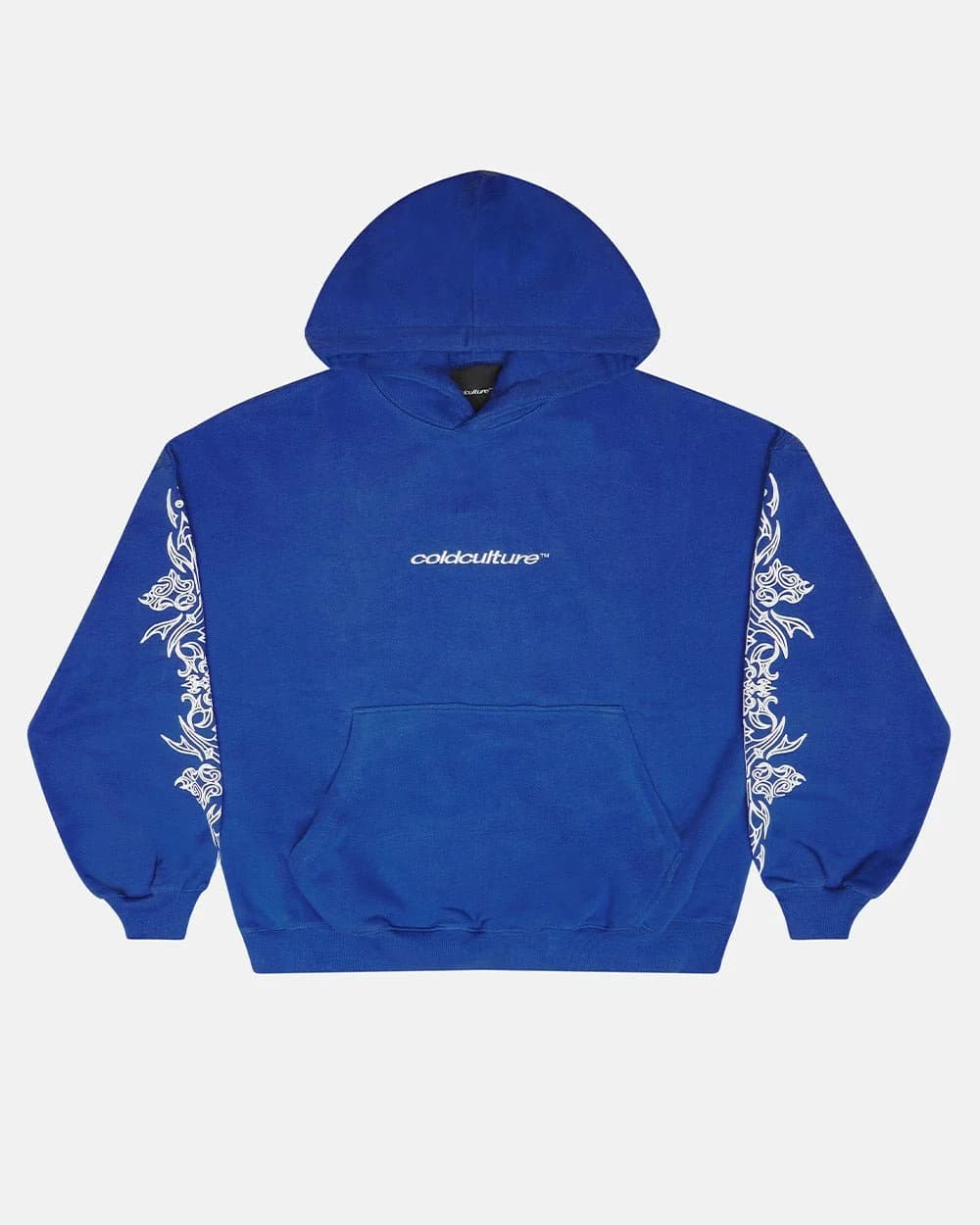 TRIBAL HOODIE BLUE by COLD CULTURE