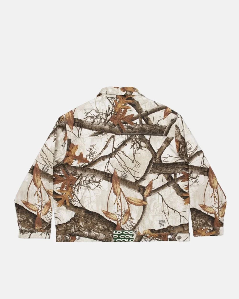 WORK ZIP JACKET REALTREE WHITE by COLD CULTURE