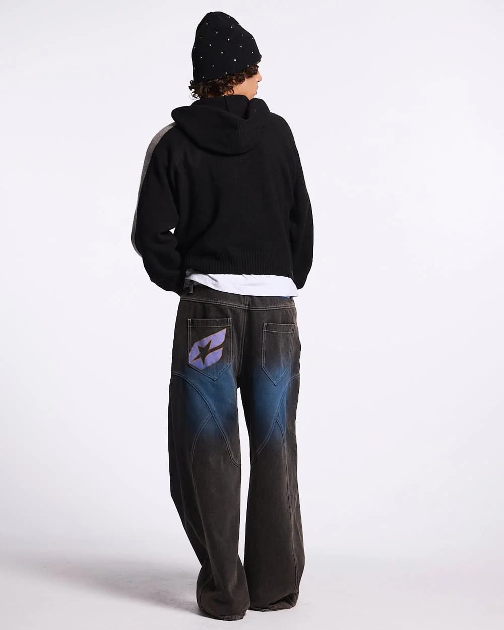 VIBRANT TEDDY KNIT BLACK 4