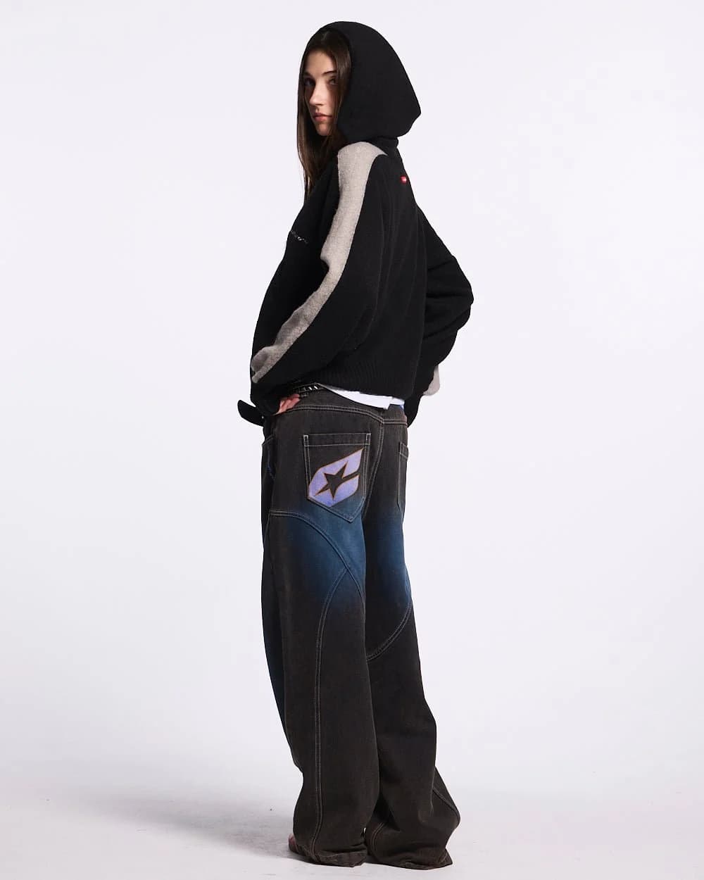 VIBRANT TEDDY KNIT BLACK 6