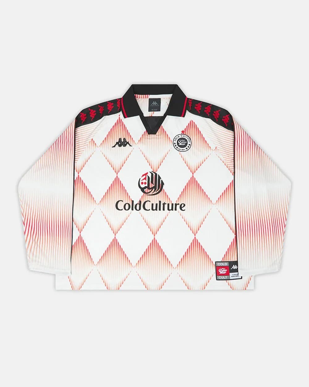 KAPPA X COLD CULTURE LONGSLEEVE RED by COLD CULTURE