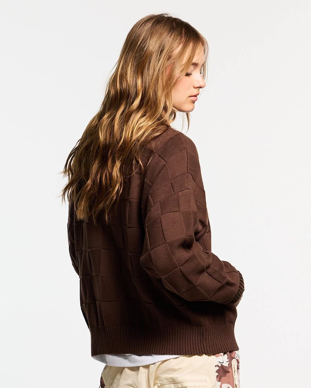 CHECKMATE KNITWEAR BROWN 6