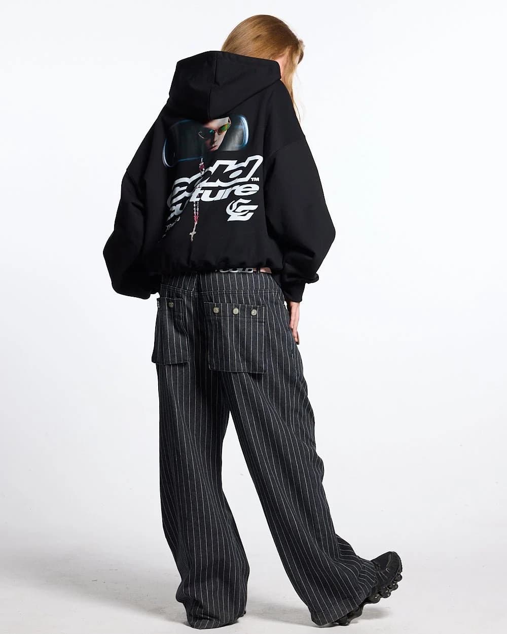 DRIVING MIRROR HOODIE BLACK 5
