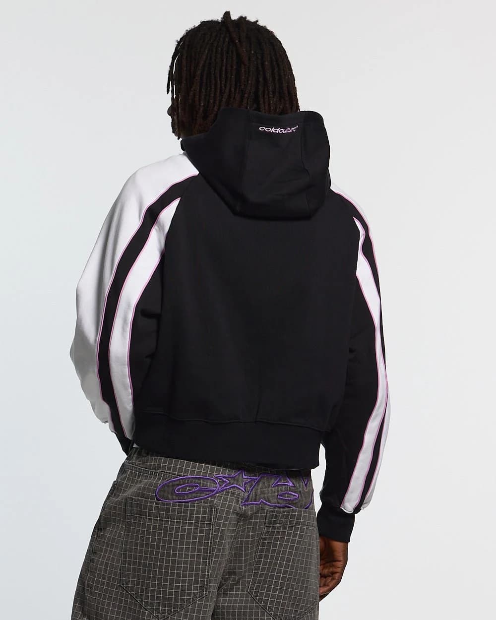 TEASE ME ZIP HOODIE BLACK & GREY 3