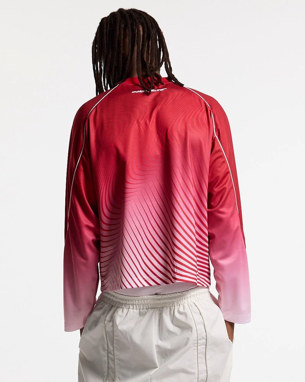DIFFUSION LONGSLEEVE RED & WHITE 4