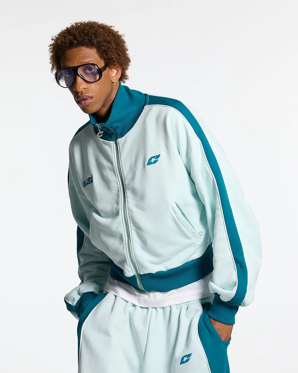 JET LAG JACKET SKY BLUE by COLD CULTURE