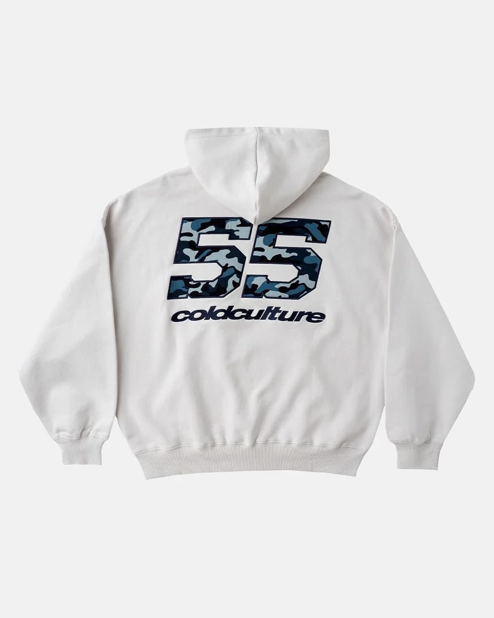 NOVA BEAR HOODIE GREYISH WHITE by COLD CULTURE