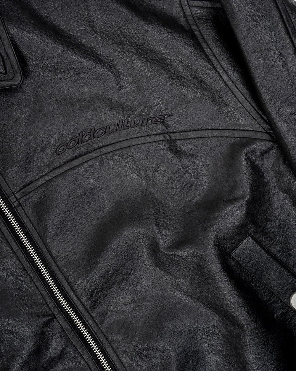 RACING JACKET BLACK by COLD CULTURE