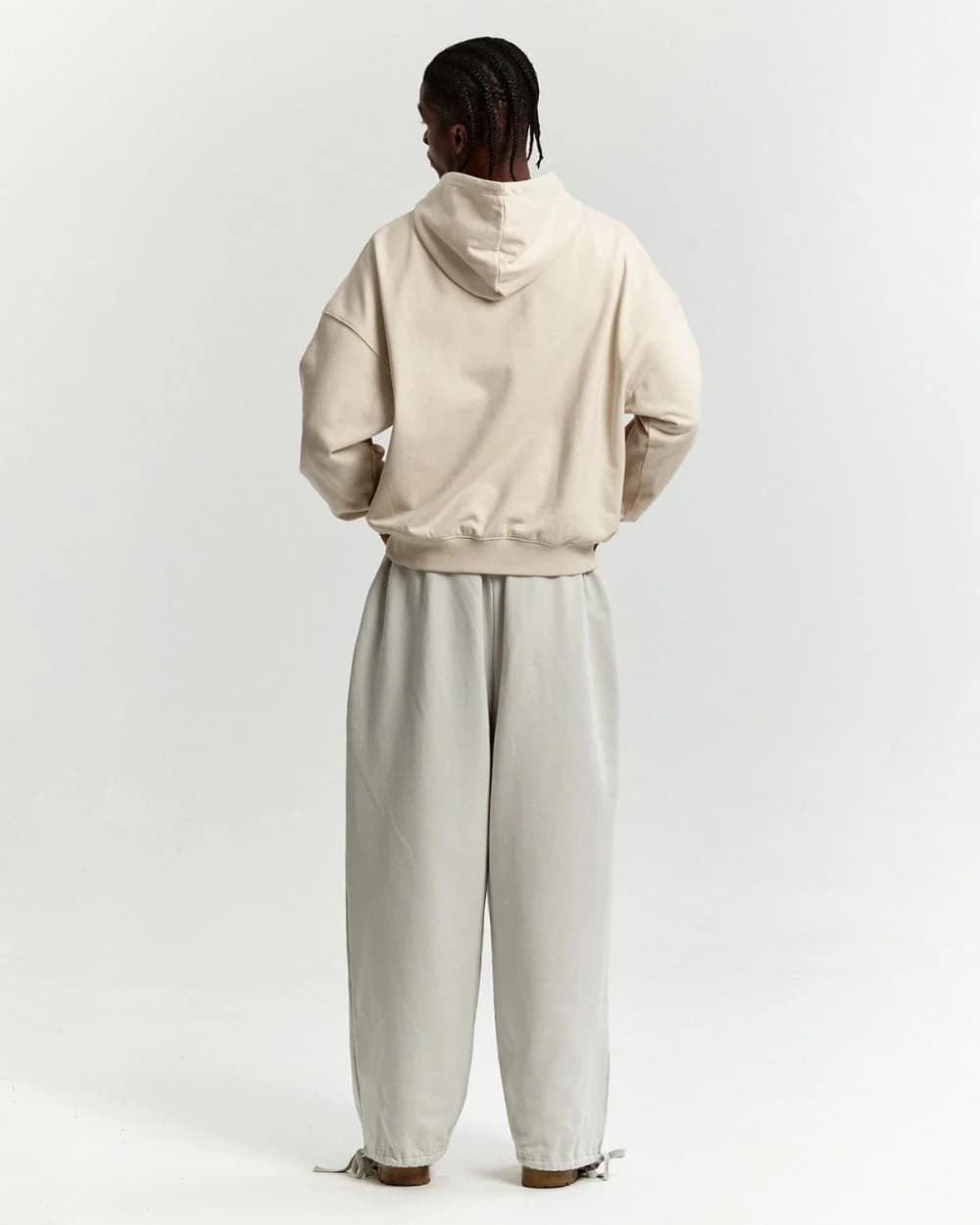 SILICONE DETAIL HOODIE ULTRA LIGHT GREY 6