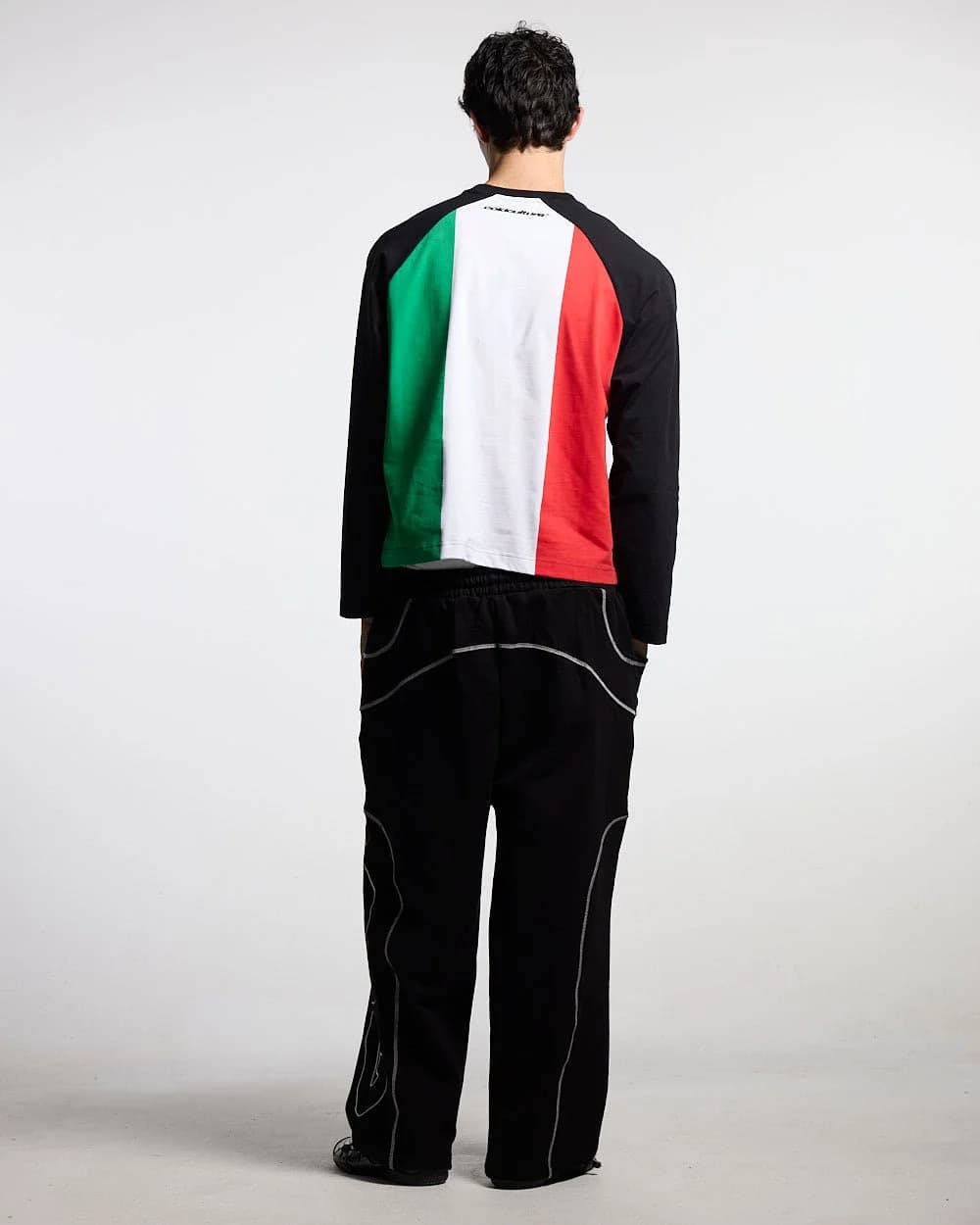 TRICOLORE LONGSLEEVE BLACK 4