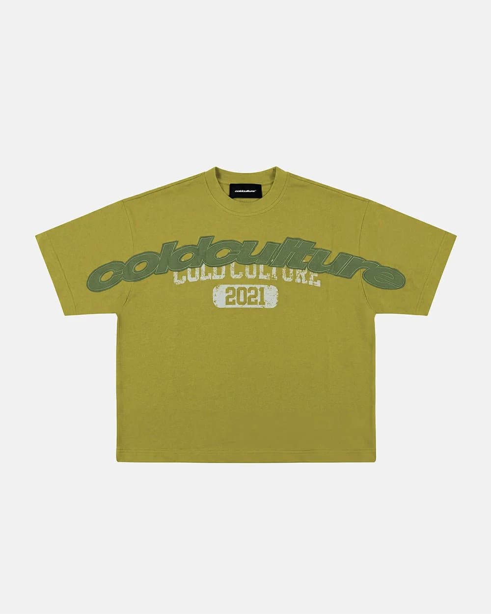 MIX MATCH TEE GREEN by COLD CULTURE
