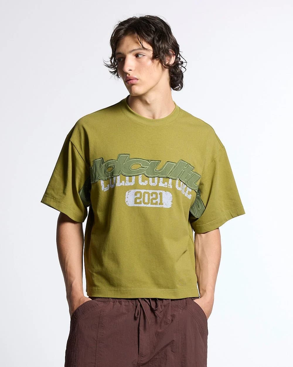 MIX MATCH TEE GREEN 2
