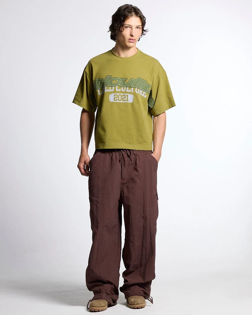 MIX MATCH TEE GREEN 5