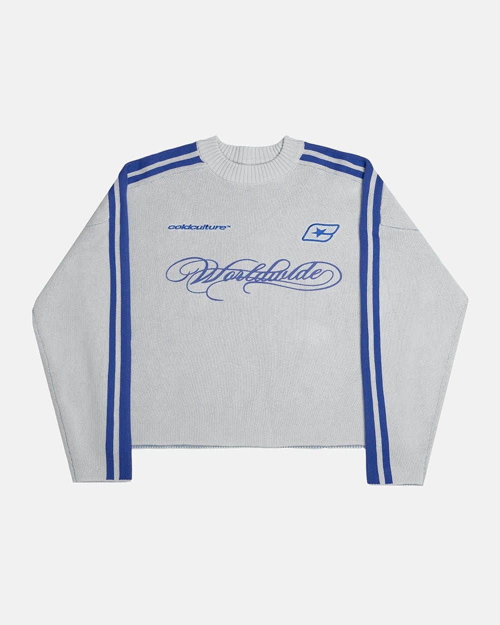 W80 KNITWEAR GREY by COLD CULTURE