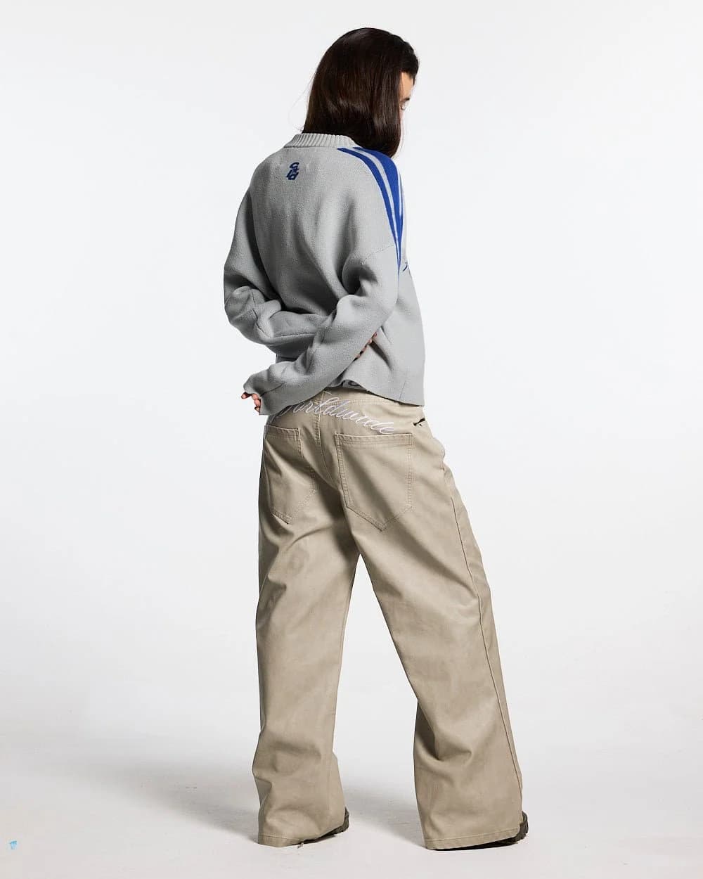 W80 KNITWEAR GREY by COLD CULTURE