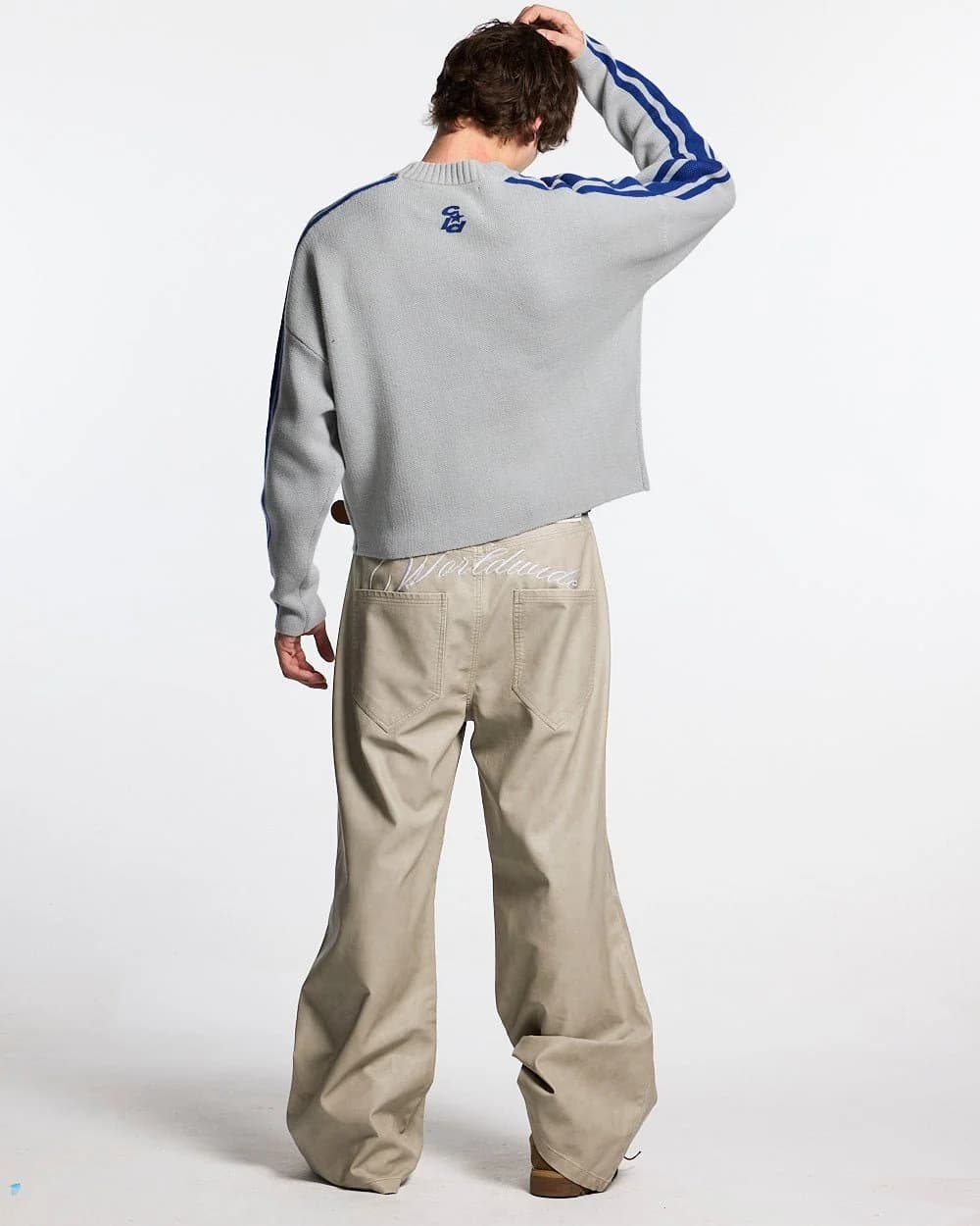 W80 KNITWEAR GREY by COLD CULTURE