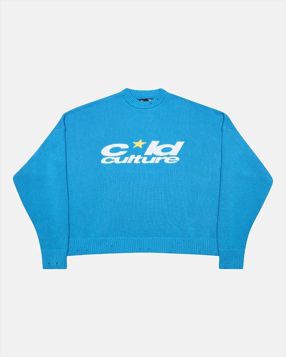 HARPER KNIT BLUE & WHITE by COLD CULTURE