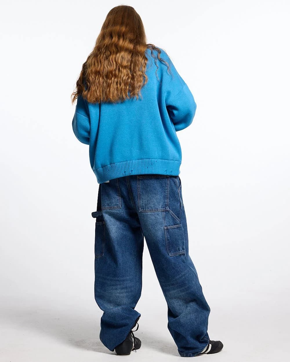 HARPER KNIT BLUE & WHITE by COLD CULTURE