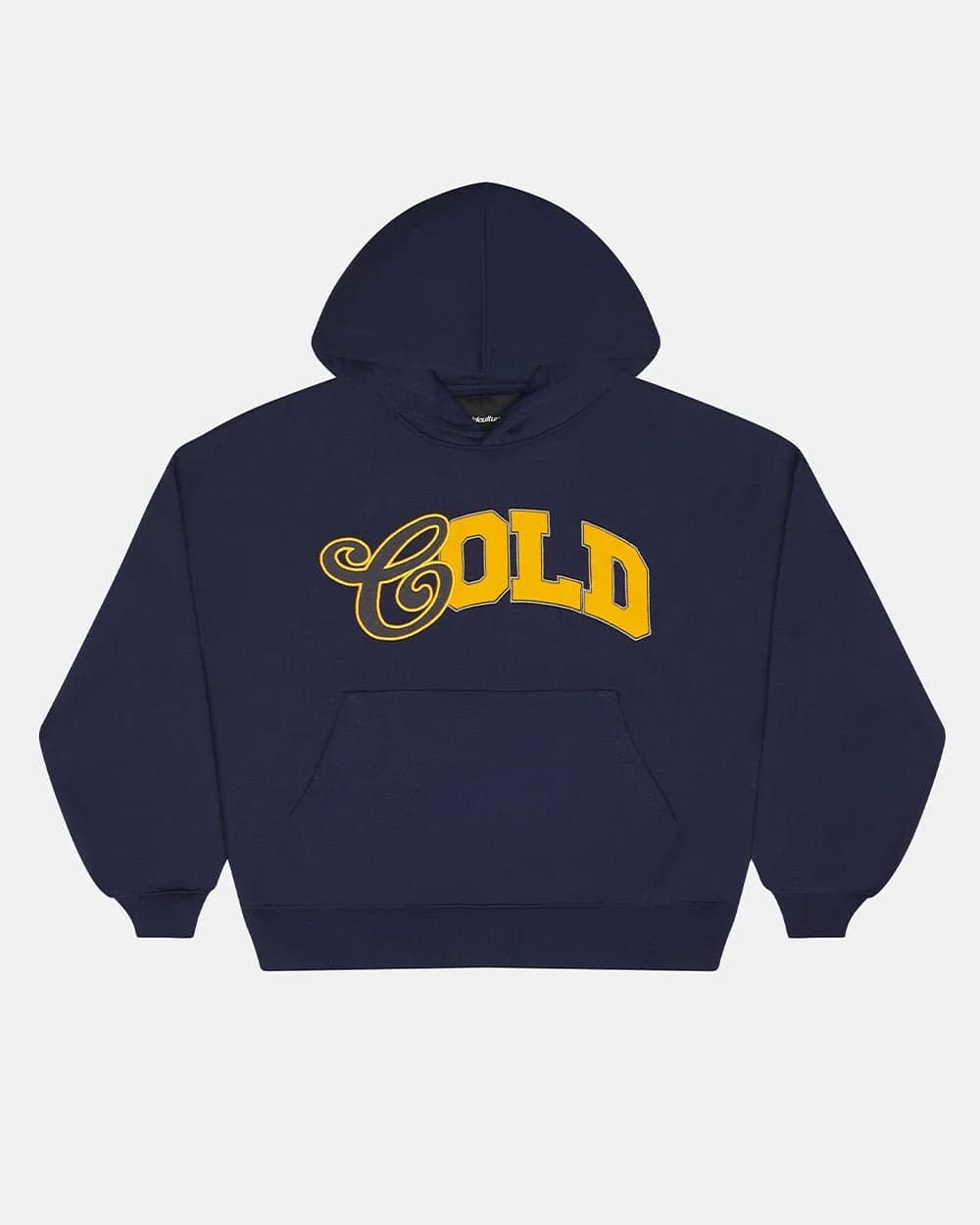 VARSITY HOODIE DARK BLUE by COLD CULTURE