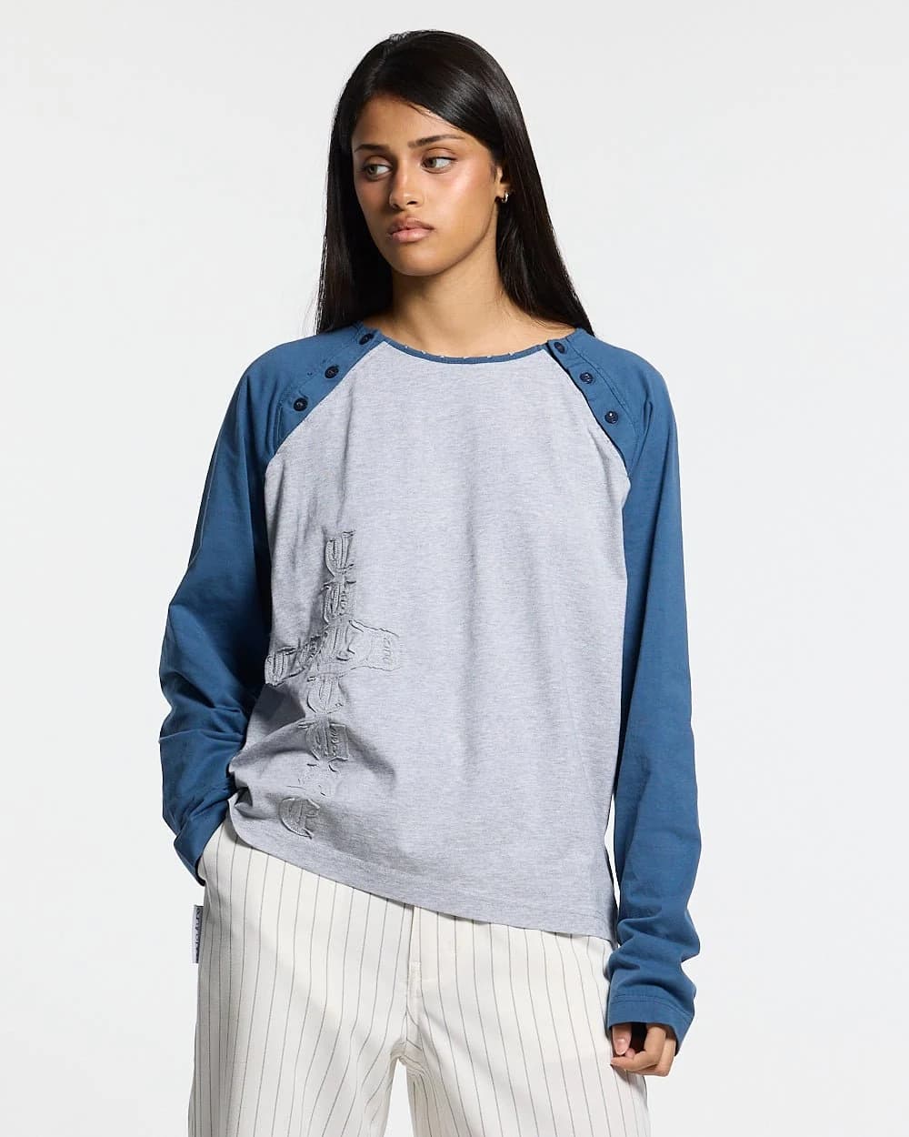 SALTY LONGSLEEVE HEATHER GREY 7