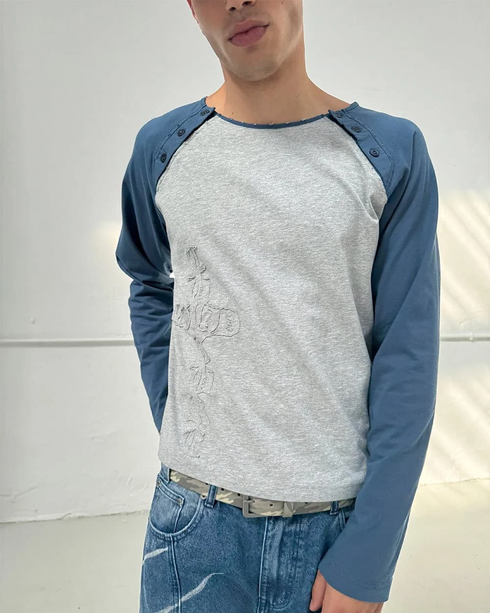SALTY LONGSLEEVE HEATHER GREY 9