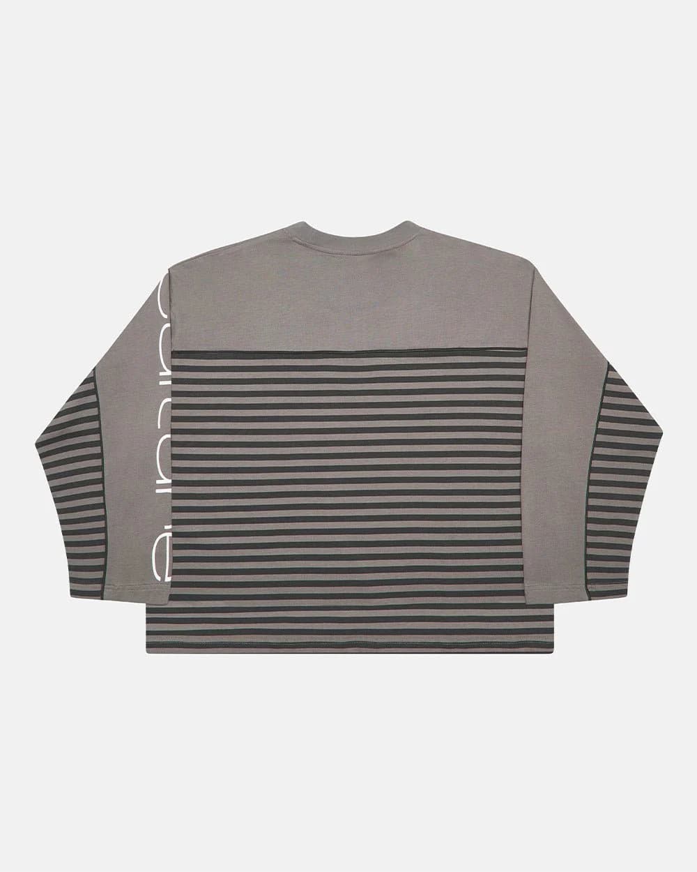 DOUBLE SIDED LONGSLEEVE DARK GREY 3
