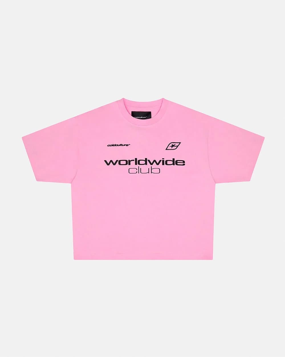 MR WORLDWIDE TEE PINK by COLD CULTURE