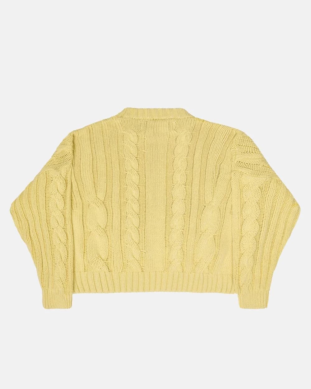 PATTERNED KNIT YELLOW by COLD CULTURE