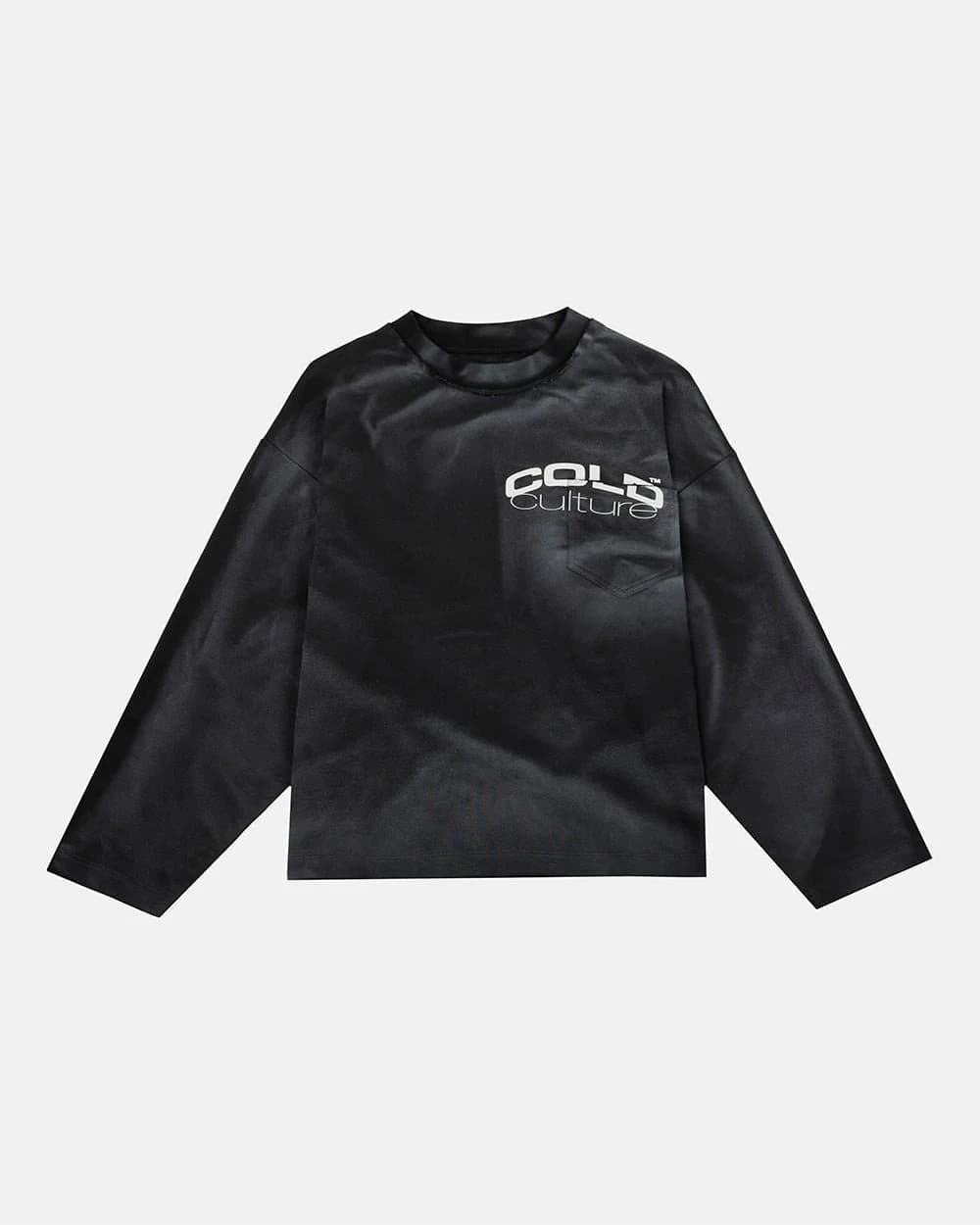FARMER BLUES LONGSLEEVE BLACK by COLD CULTURE