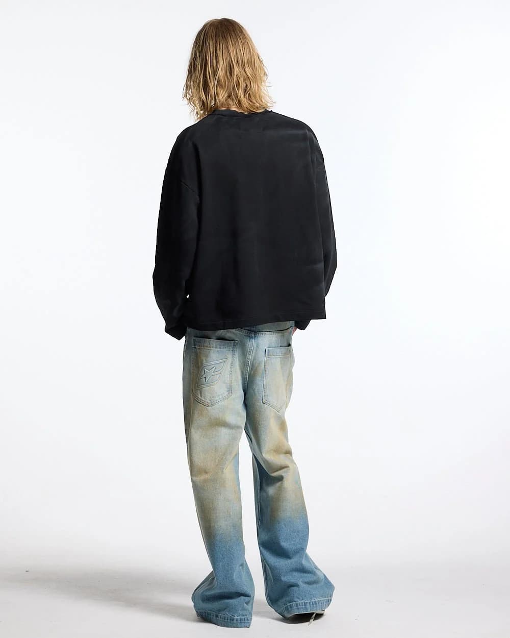 FARMER BLUES LONGSLEEVE BLACK 6