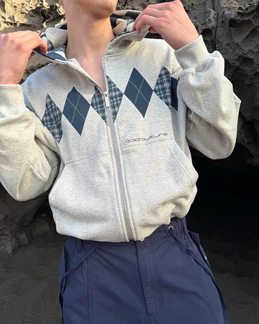DECADE ZIP HOODIE HEATHER GREY 9