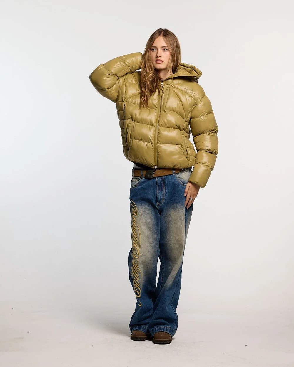 CLOUD ARMOR PUFFER OLIVE GREEN 5