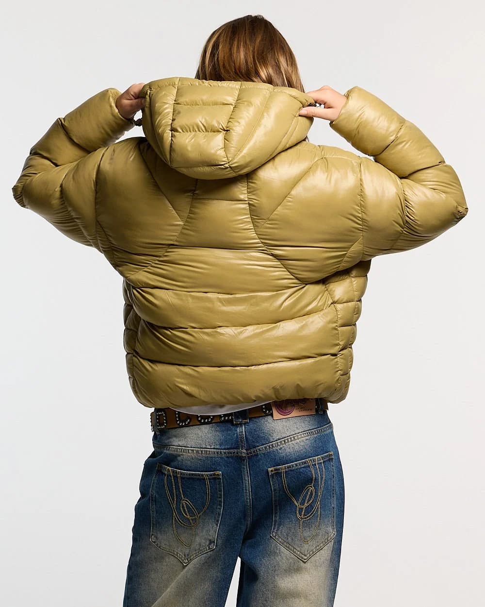CLOUD ARMOR PUFFER OLIVE GREEN 6