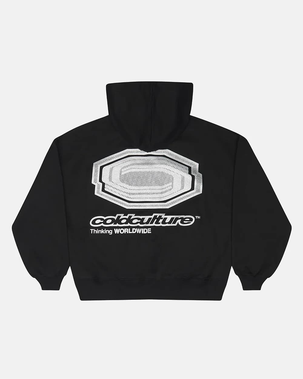GLITTER HOODIE BLACK by COLD CULTURE
