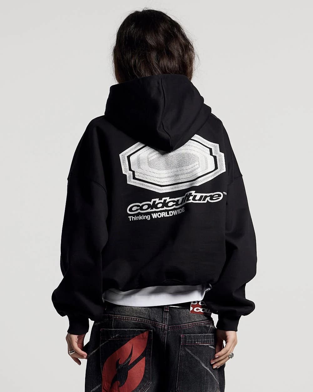 GLITTER HOODIE BLACK 5
