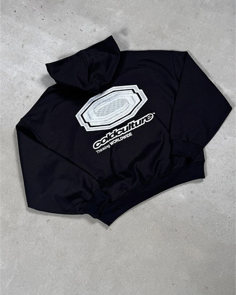 GLITTER HOODIE BLACK 7