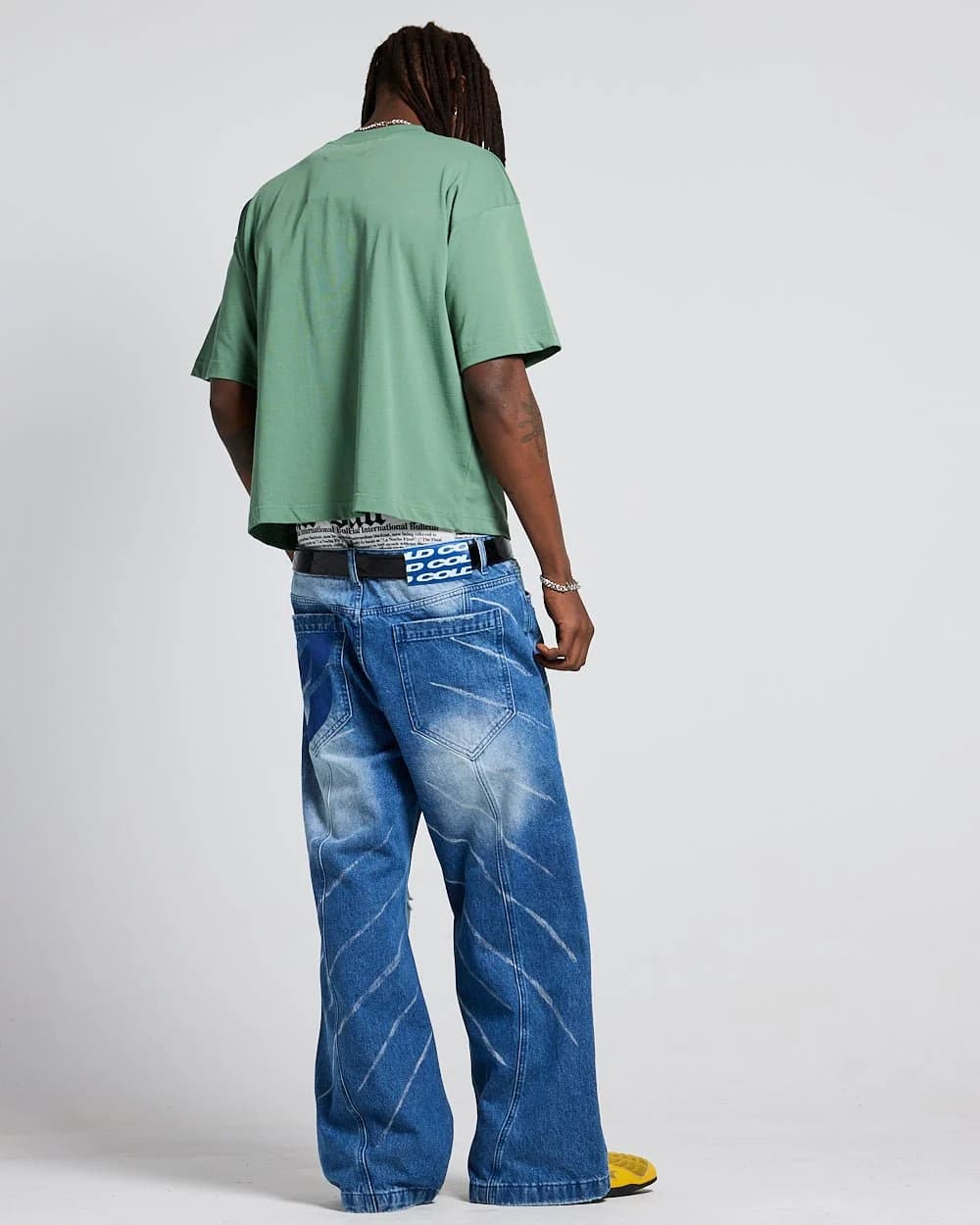 ADVENTURES TEE GREEN & YELLOW 4