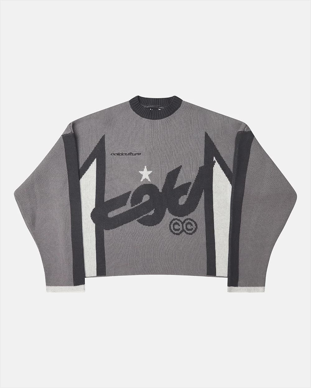 WINNER KNIT GREY, BLACK AND WHITE by COLD CULTURE