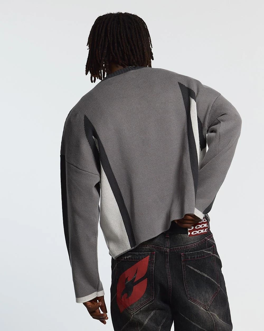 WINNER KNIT GREY, BLACK AND WHITE by COLD CULTURE