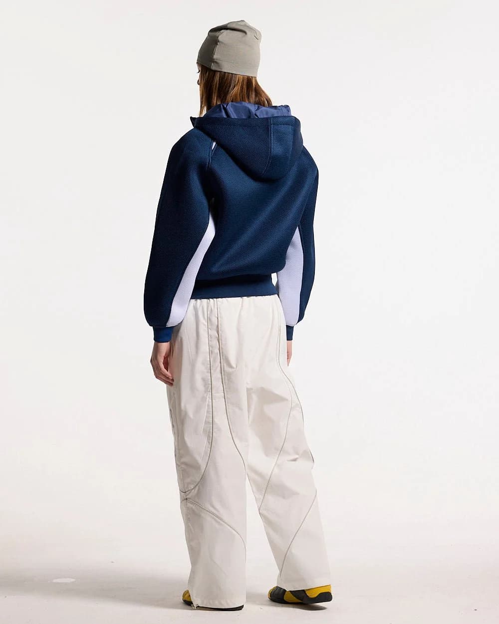 NEO ZIP JACKET WHITE & BLUE 6