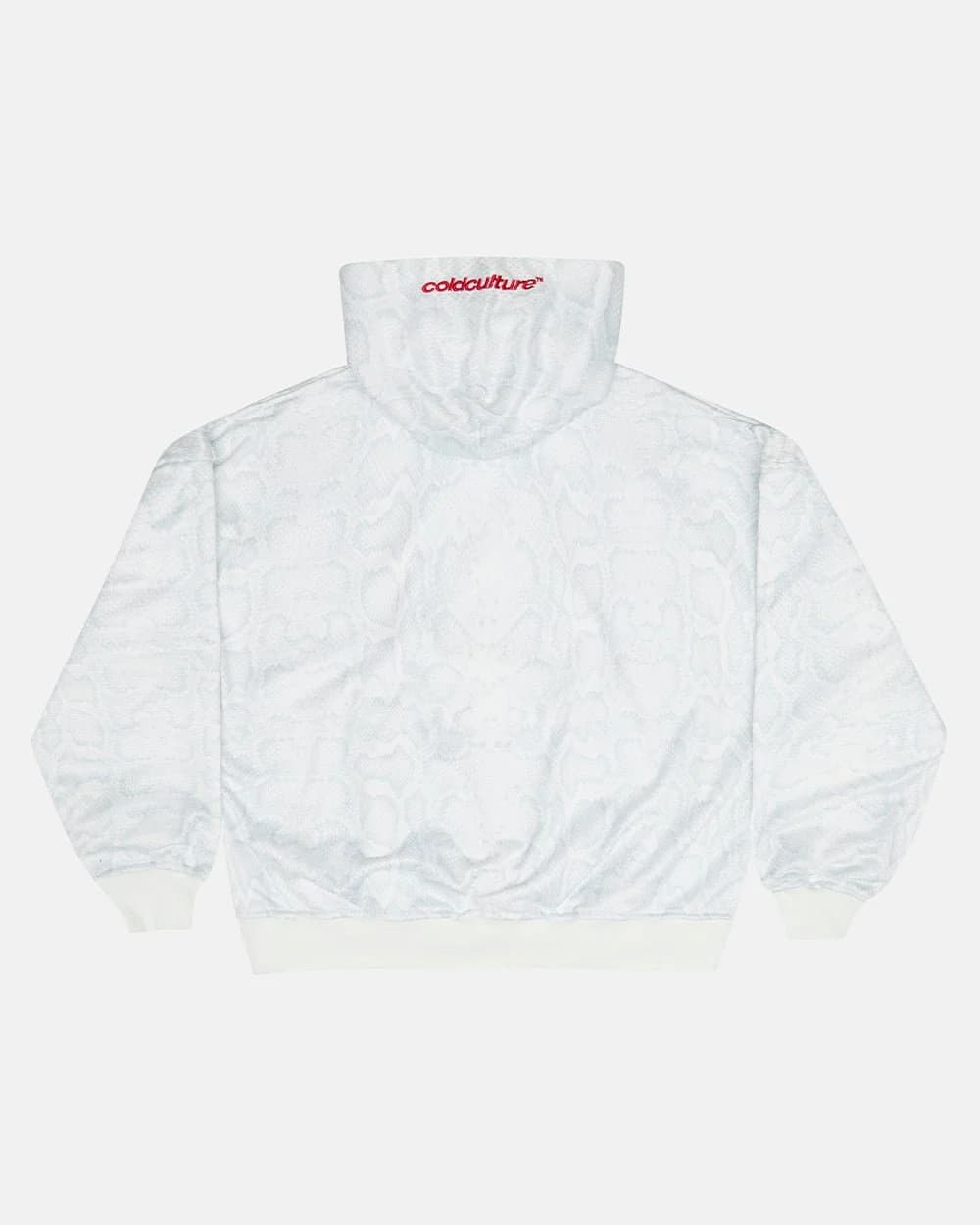 RIOT MESH HOODIE WHITE by COLD CULTURE