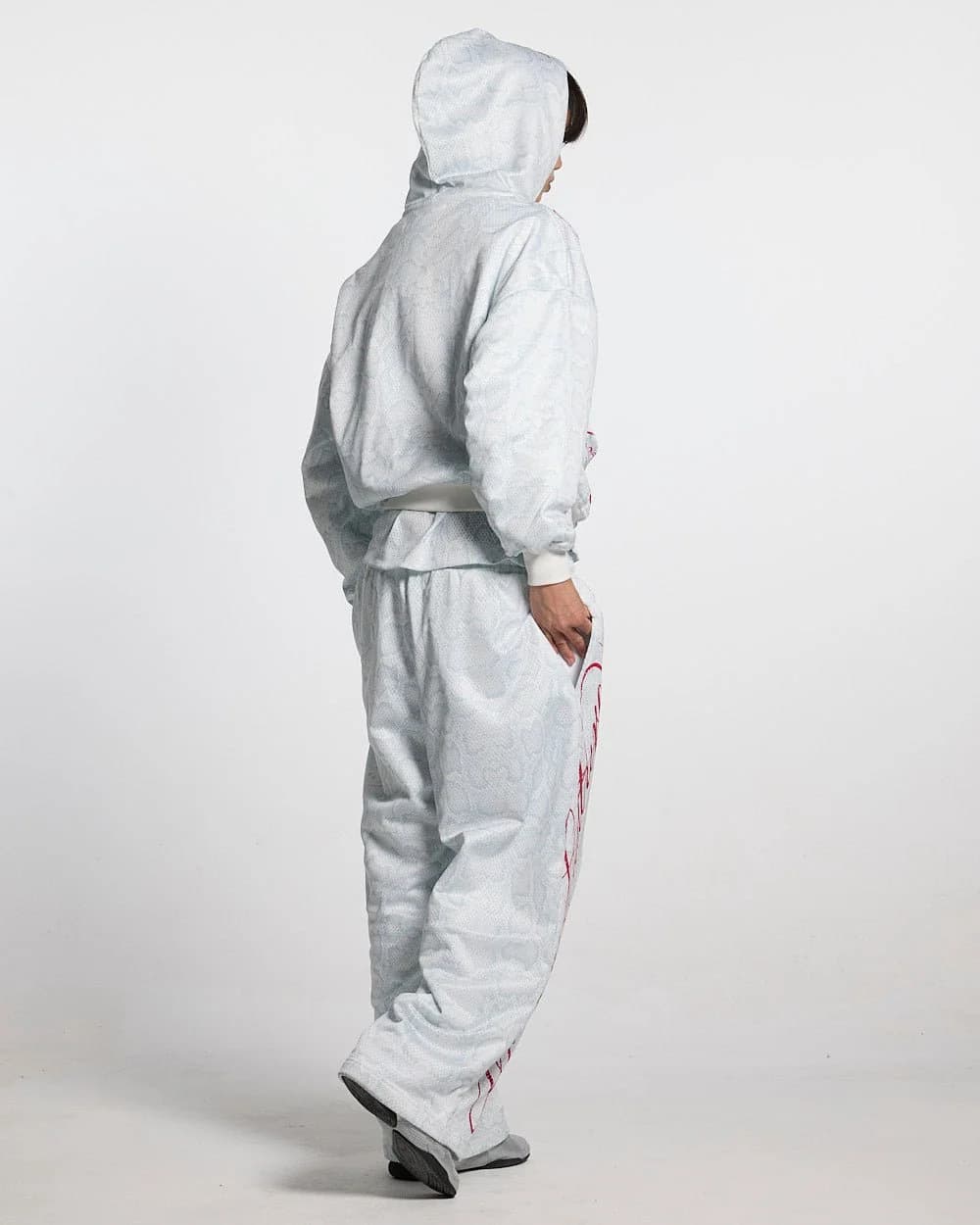 RIOT MESH HOODIE WHITE by COLD CULTURE