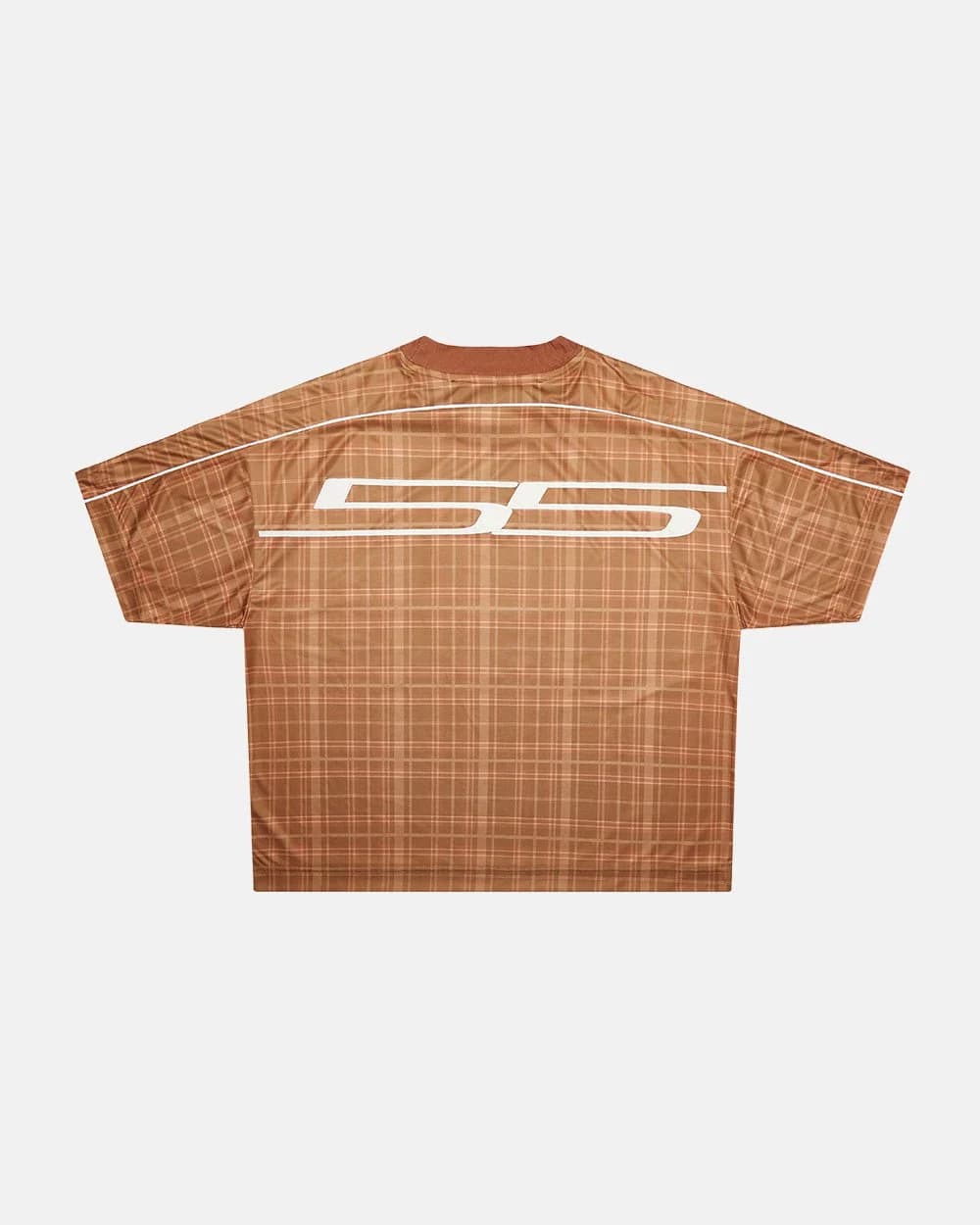 HIGHLANDS PLAID TEE BEIGE 3