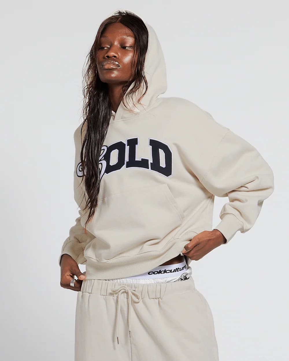 VARSITY HOODIE IVORY GREY 5